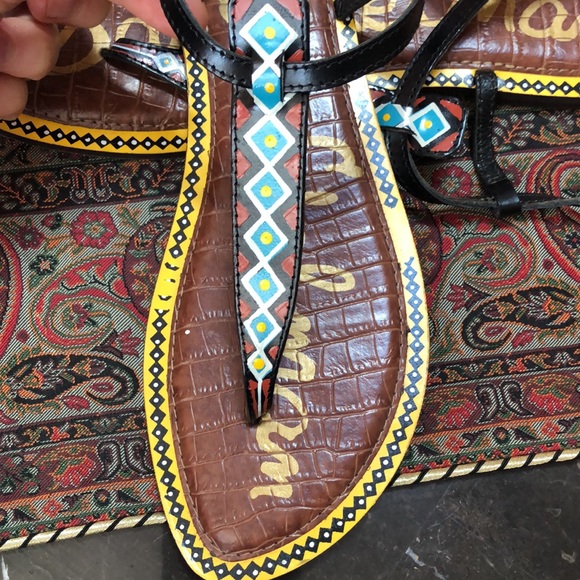 Sam Edelman Gigi tribal print sandals - Picture 4 of 6
